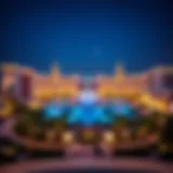 Panoramic view of Al Marjan Island Casino showcasing the architectural brilliance and vibrant surroundings.