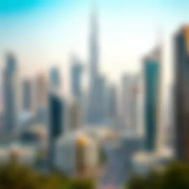 Stunning Dubai skyline showcasing modern architecture