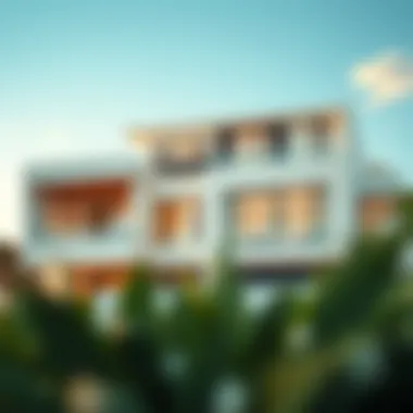 Elegant villa design showcasing modern architecture