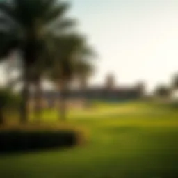 Stunning view of Creek Golf Club with lush green fairways