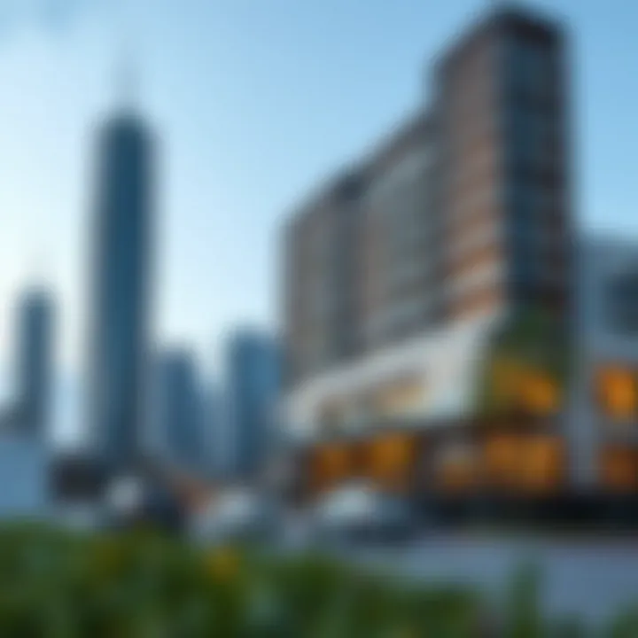 Luxurious amenities in District One highlighting lifestyle offerings