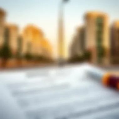 Navigating Legalities: Property Ownership in Dubai A legal document symbolizing property ownership regulations in Dubai