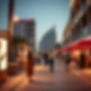 Cultural Vibrancy at Al Seef Waterfront Cultural events and activities at Al Seef Waterfront, highlighting its community engagement and artistic expressions.