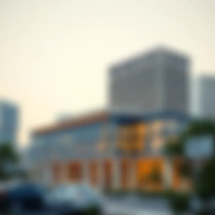 Regulatory building representing financial governance