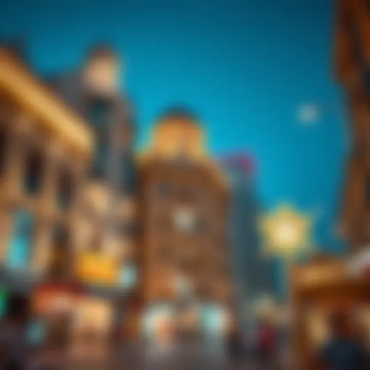 Architectural Splendor Near Meena Bazar Architectural beauty of the buildings surrounding Meena Bazar