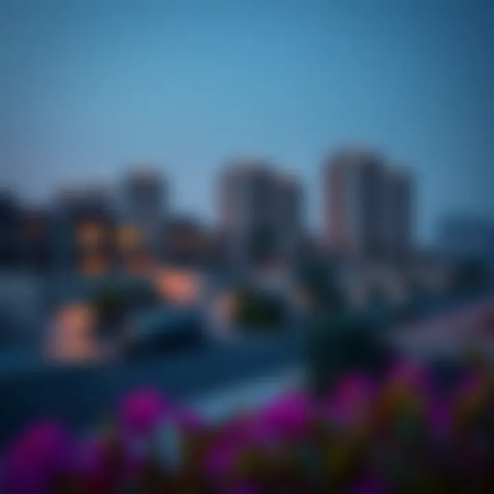 Emerging Luxury Neighborhood in Dubai Emerging neighborhood in Dubai showcasing luxury residential properties