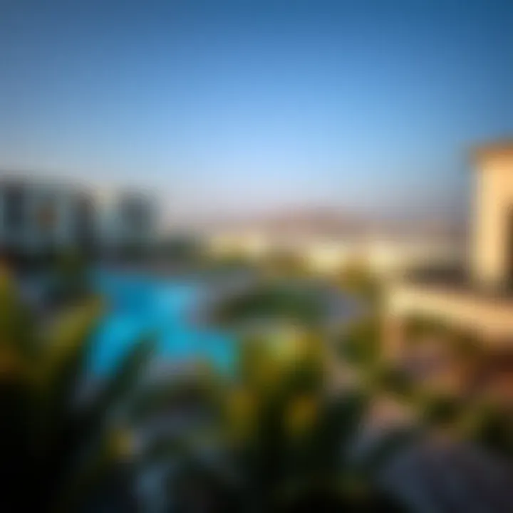 Residential Offerings in Garhoud A panoramic view of residential properties in Garhoud