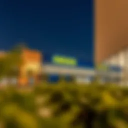 Architectural view of IKEA Dubai
