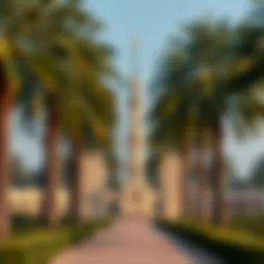 Historical monuments and features within Khalifa Park