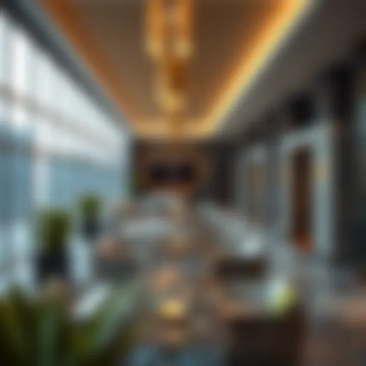 Luxurious amenities within Marina Arcade Tower