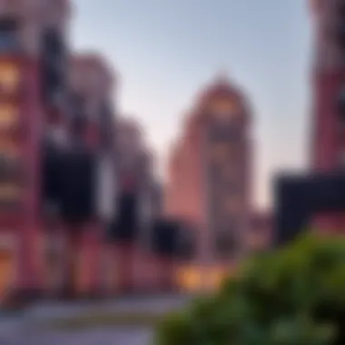 Architectural elegance of residential buildings in Mudon Park