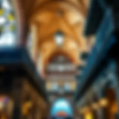 Architectural Beauty of Old Town Souk Intricate architectural details of the souk