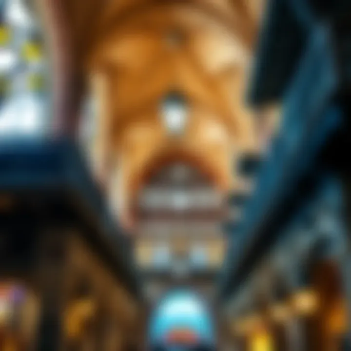 Architectural Beauty of Old Town Souk Intricate architectural details of the souk