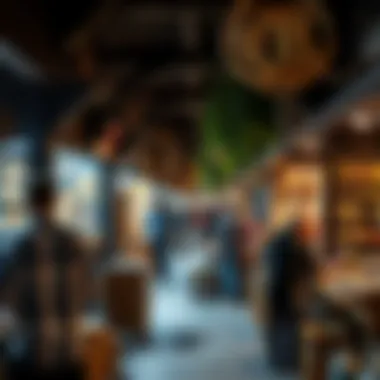 Artisans of the Old Town Souk Visitors engaging with local artisans