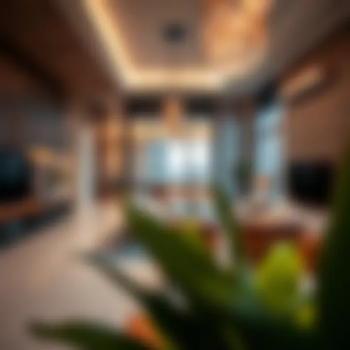 Luxurious Interiors of Rukan Lofts Luxurious interior of a Rukan Loft highlighting modern living spaces.