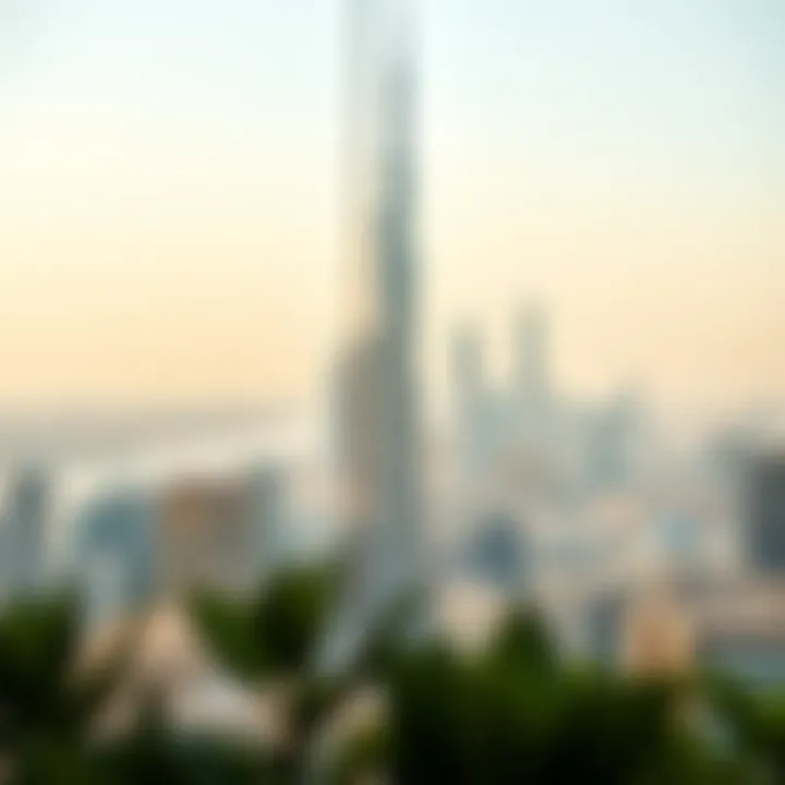 Breathtaking Views of Dubai from Rukan Lofts Panoramic view of Dubai skyline from Rukan Lofts.