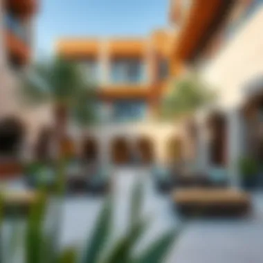 Engaging Community Spaces at Rukan Lofts Vibrant community spaces surrounding Rukan Lofts designed for social interaction.