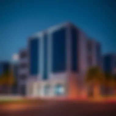 Visual representation of potential real estate developments in Muweilah