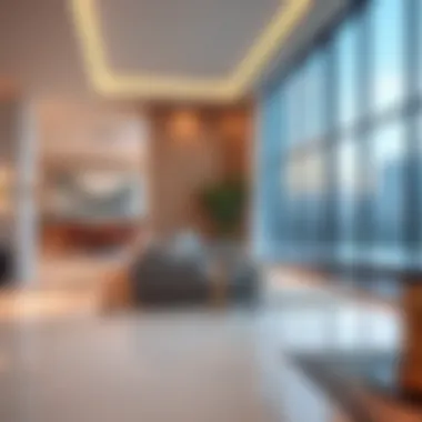 Luxurious interiors of a Sobha Realty residence