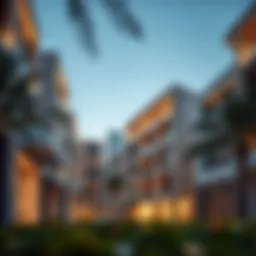 Modern architectural design of a Sobha Realty development