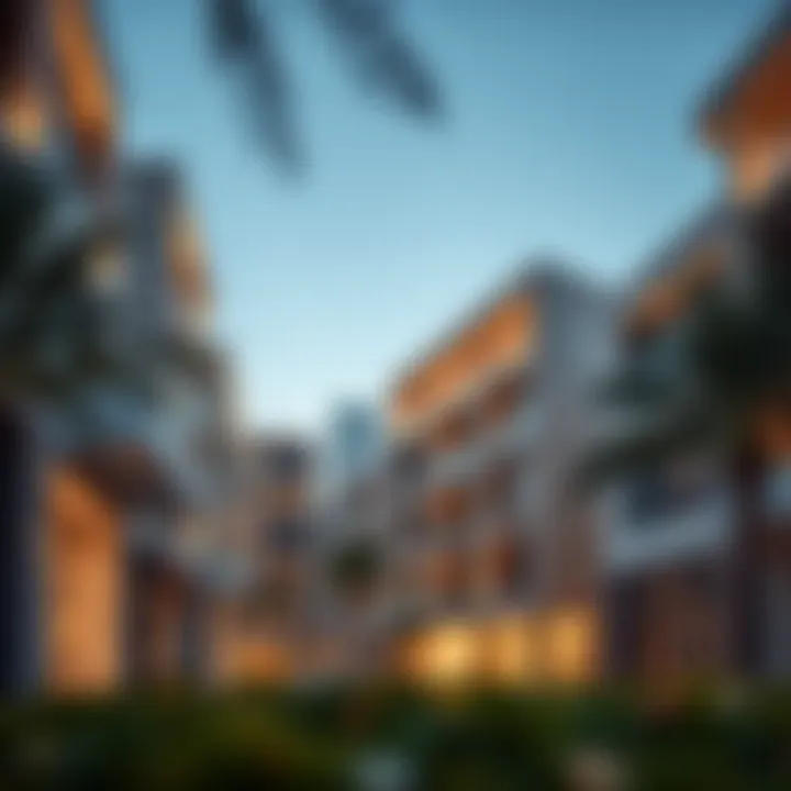 Modern architectural design of a Sobha Realty development