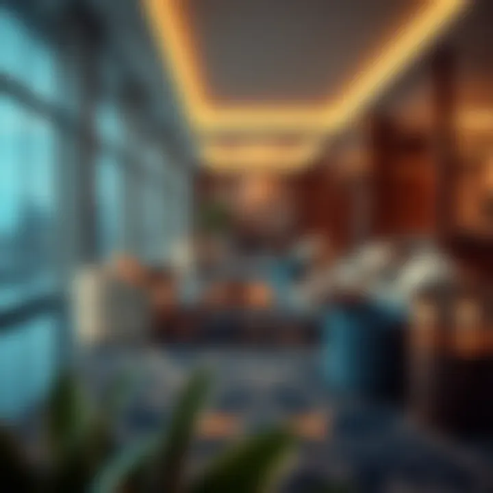 Luxurious Amenities of the Conrad Office Tower Luxurious amenities within the Conrad Office Tower