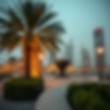 Cultural landmarks and art installations in the Corniche