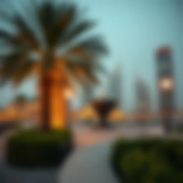 Cultural landmarks and art installations in the Corniche