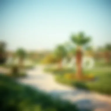 Green parks and recreational areas in فيستا