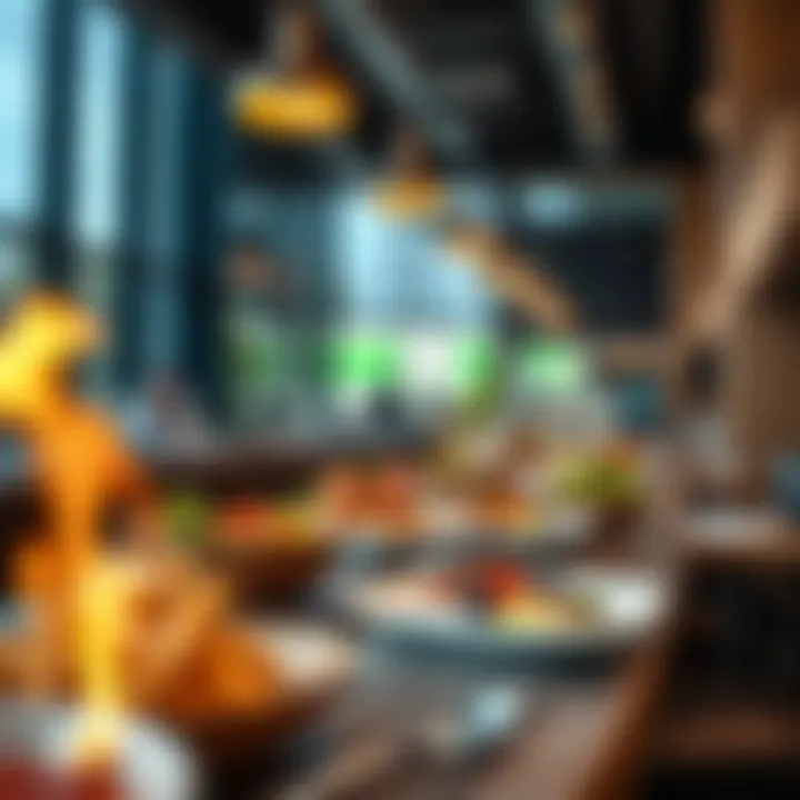 Delicious culinary offerings at Top Golf, highlighting diverse dishes