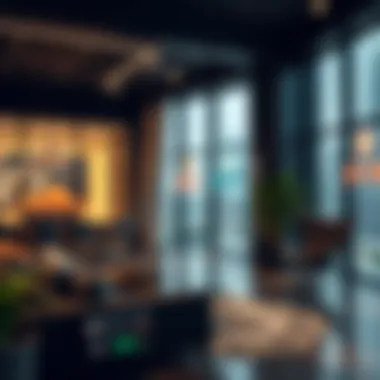 Graph showcasing rental trends in Dubai