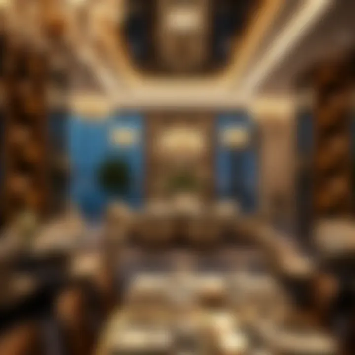 Elegant Dining Experience Lavish dining area showcasing elegance in Jumeirah Living