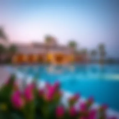 Relaxing Pool Area at Khalidia Palace Hotel Stunning pool area providing relaxation at Khalidia Palace Hotel