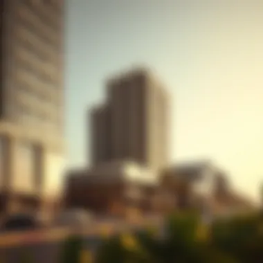 Upcoming Commercial Ventures in Mussafah Conceptual rendering of a new commercial project in Mussafah