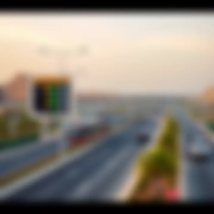 Enhanced Infrastructure in Mussafah Infrastructure improvements in Mussafah, including roads and public transport