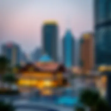 Graph depicting real estate investment trends in Dubai