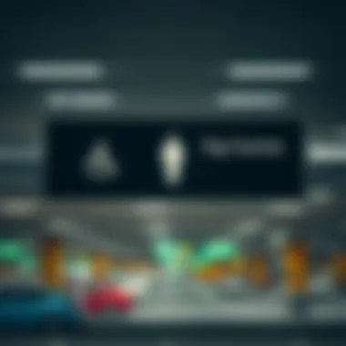 Signage and accessibility features in Burj Khalifa parking