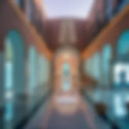 Stunning architectural design of Salt Khawaneej Walk