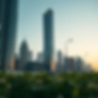 SIT Tower 1 standing tall amidst the modern skyline of Dubai