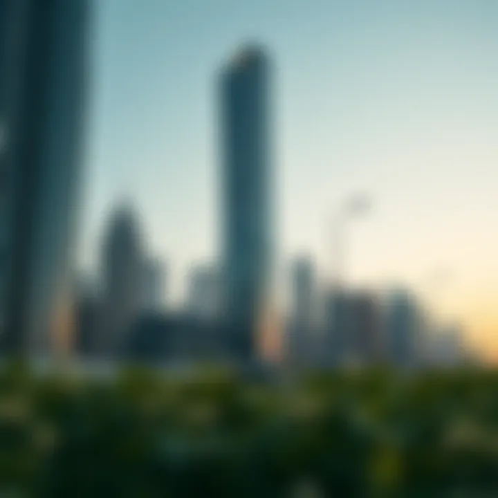 SIT Tower 1 standing tall amidst the modern skyline of Dubai