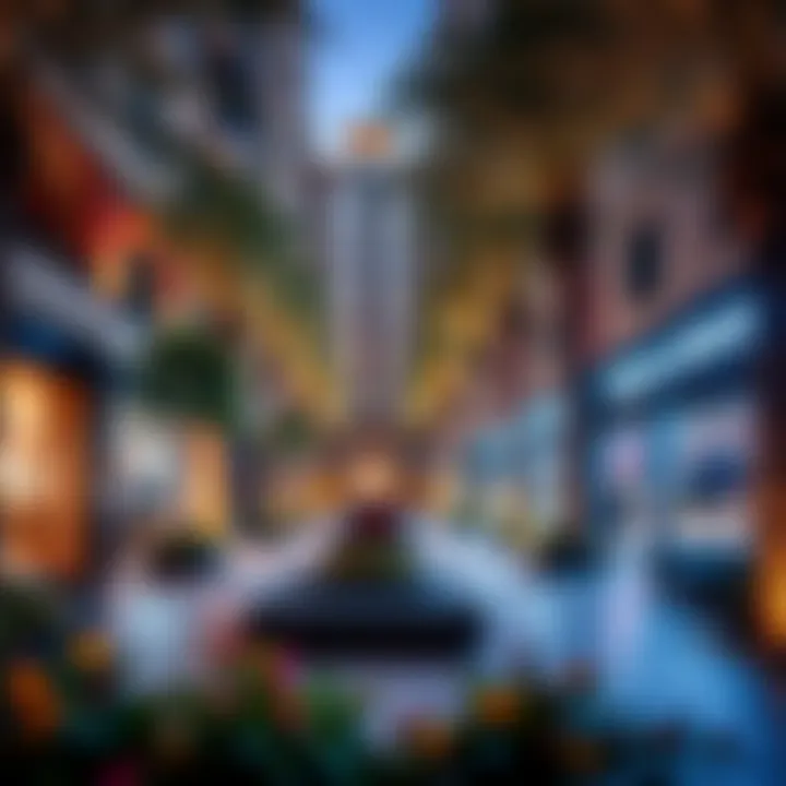 Vibrant community spaces around the Al Hamd Building enhancing lifestyle appeal