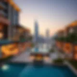 Dubai skyline showcasing luxury real estate