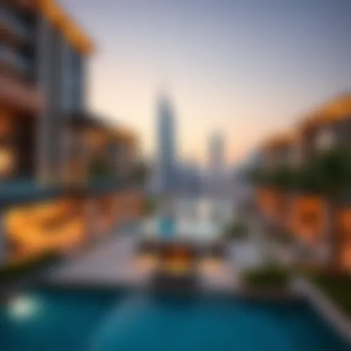Dubai skyline showcasing luxury real estate