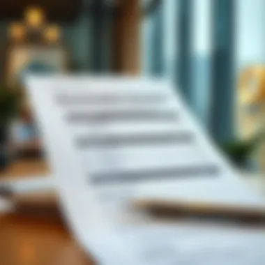 Documentation checklist for real estate transactions