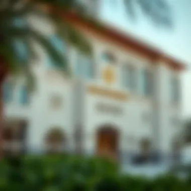 An overview of Dubai Land Department building