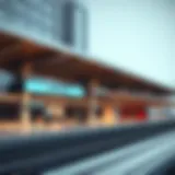 An artist's impression of the Union Train station in Dubai