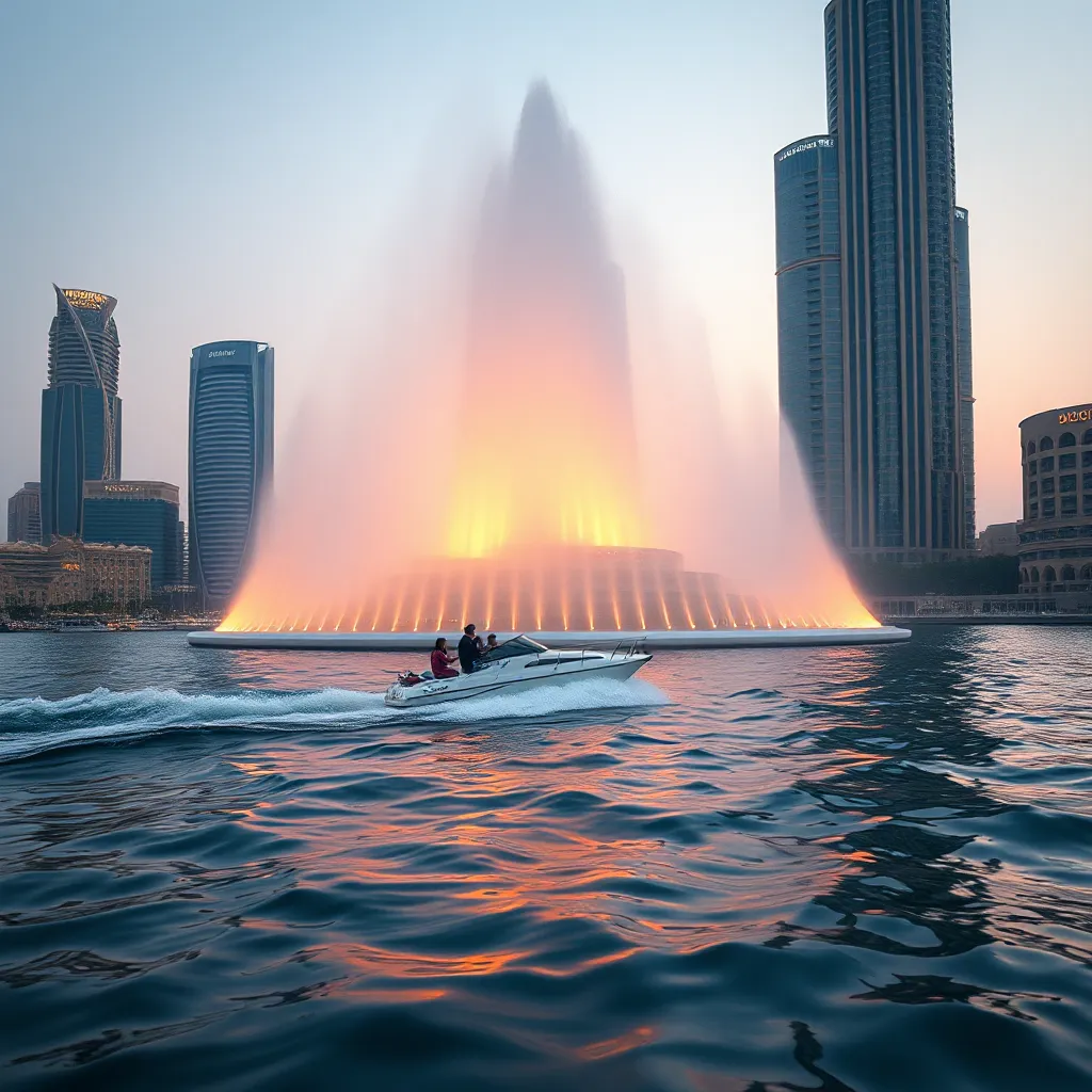 The Unique Charm of Dubai Fountain Boat Rides